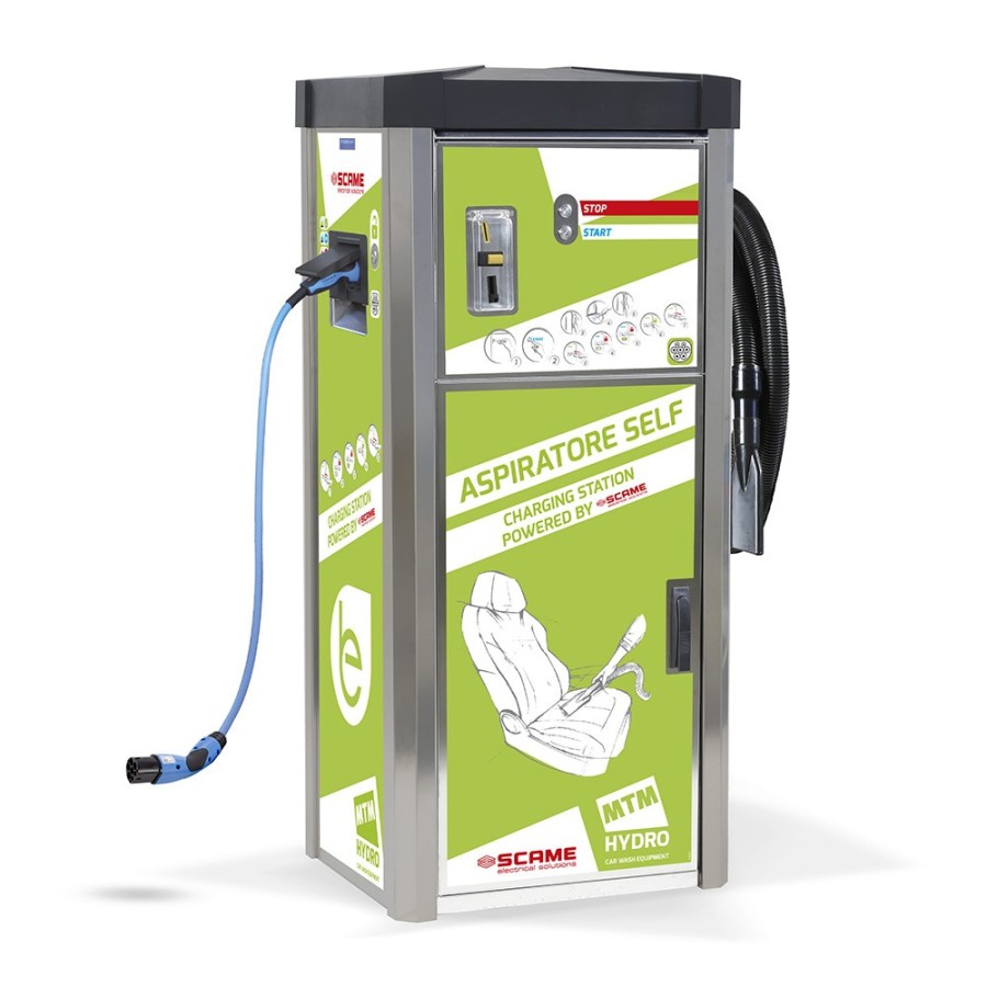 AS1-E - ASPIRATORE SELF CON RICARICA AUTO ELETTRICA INTEGRATA