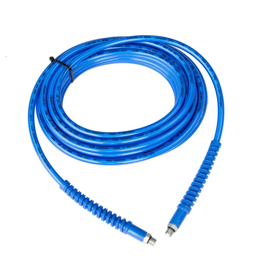 R1 1/4"-3/8" BSP M blue high pressure hose